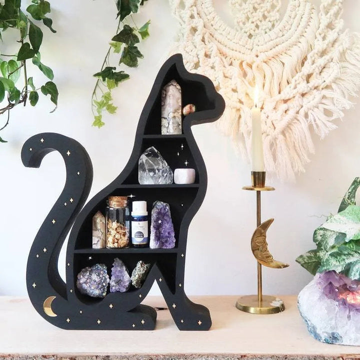 Wooden Crystal Wall Displays