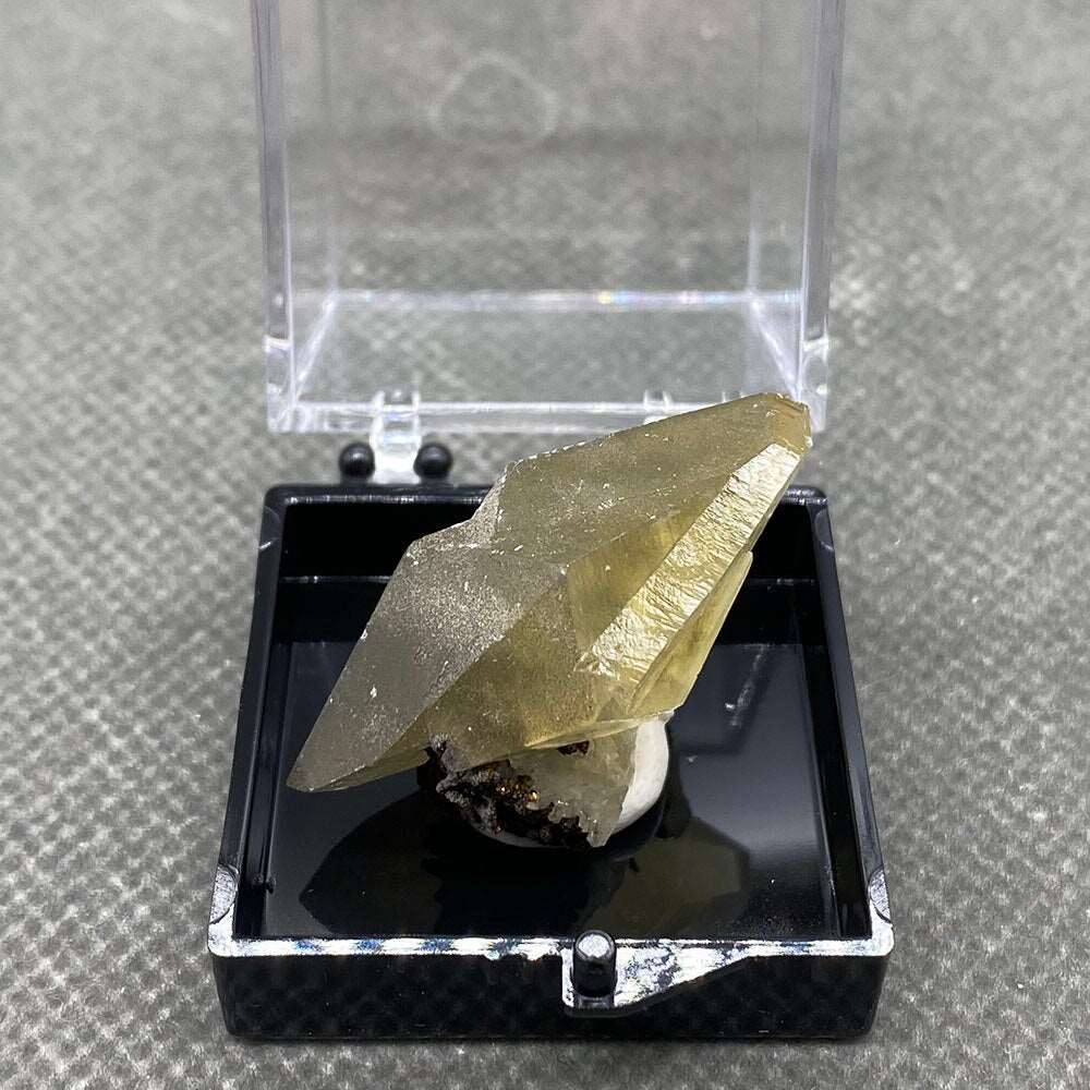 Yellow Calcite And Pyrite Raw Crystal