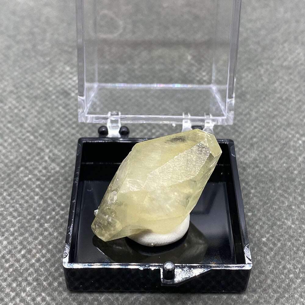 Yellow Calcite And Pyrite Raw Crystal