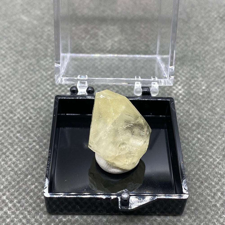 Yellow Calcite And Pyrite Raw Crystal