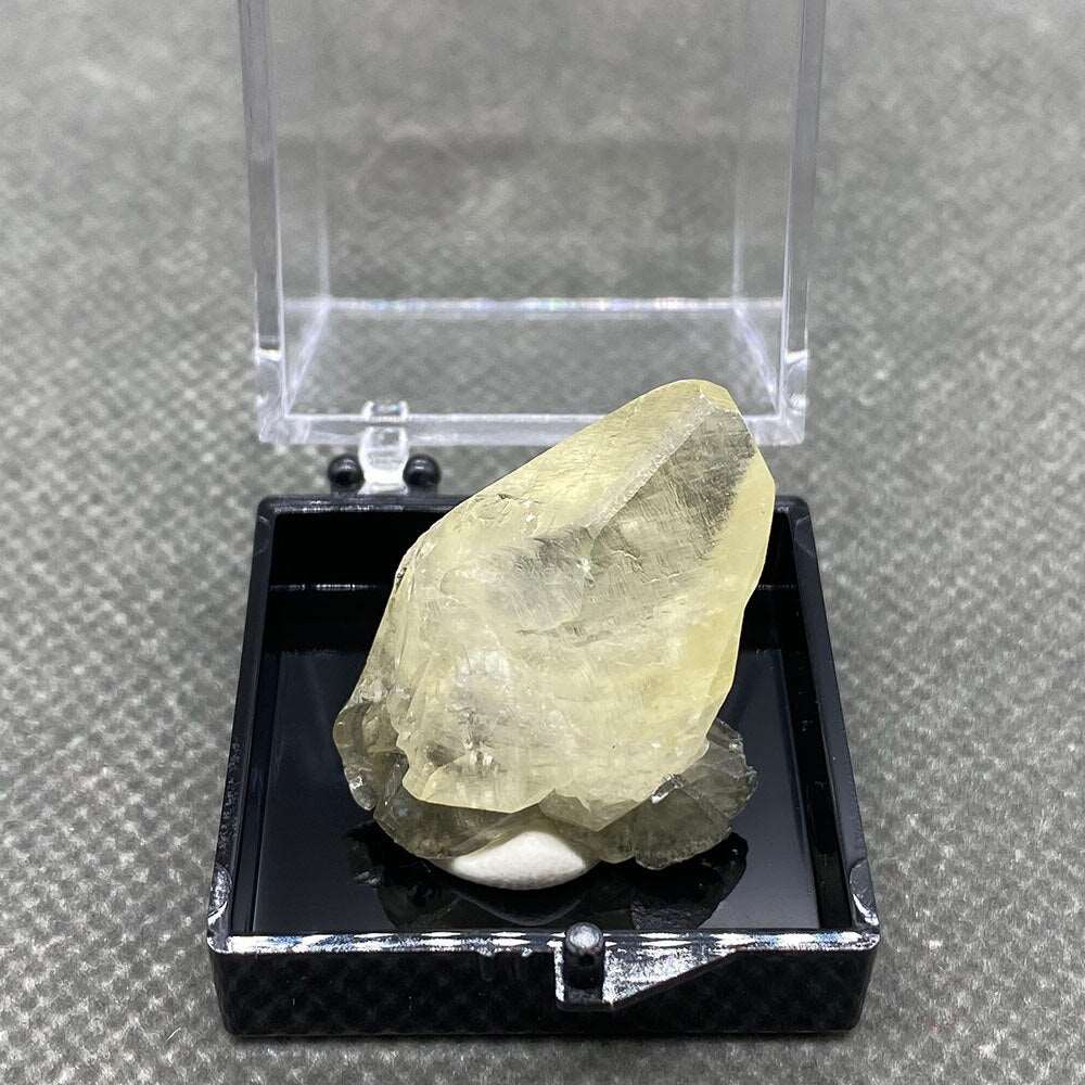 Yellow Calcite And Pyrite Raw Crystal