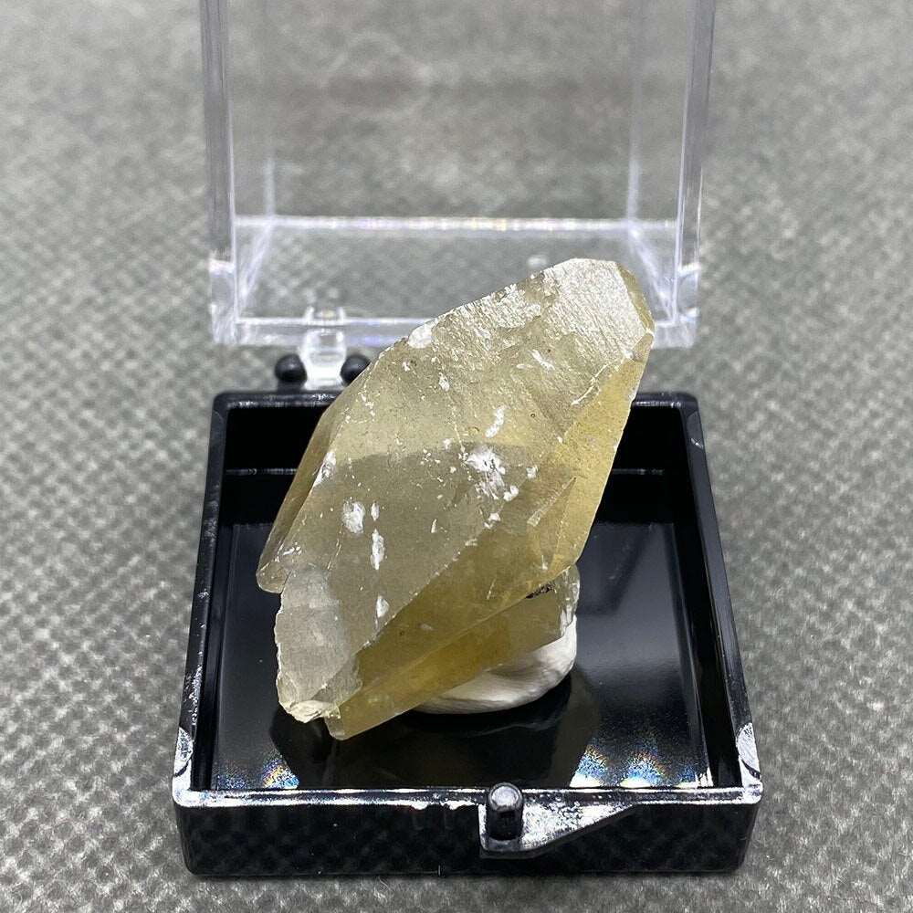 Yellow Calcite And Pyrite Raw Crystal