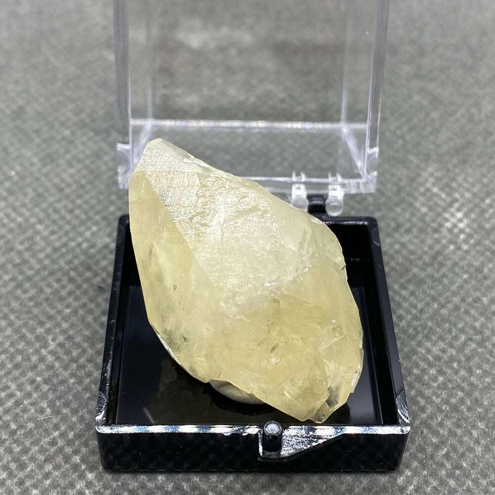 Yellow Calcite And Pyrite Raw Crystal