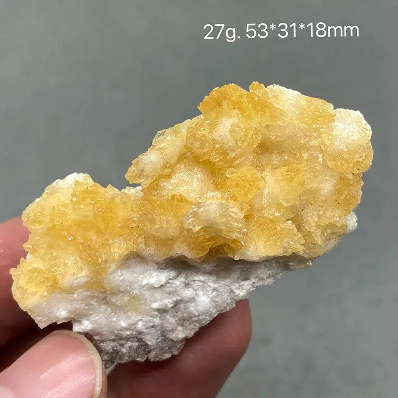 Yellow Calcite Cluster