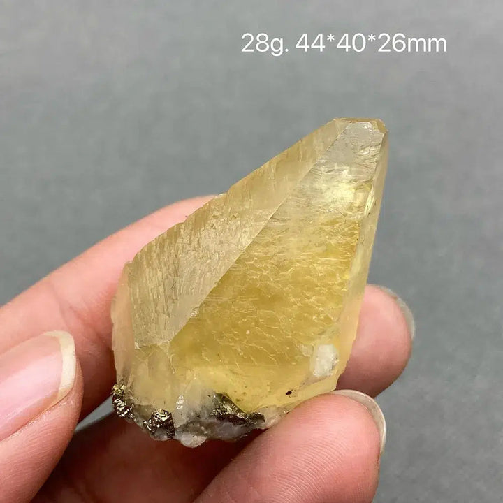 Yellow Calcite Gem Grade Crystal Cluster