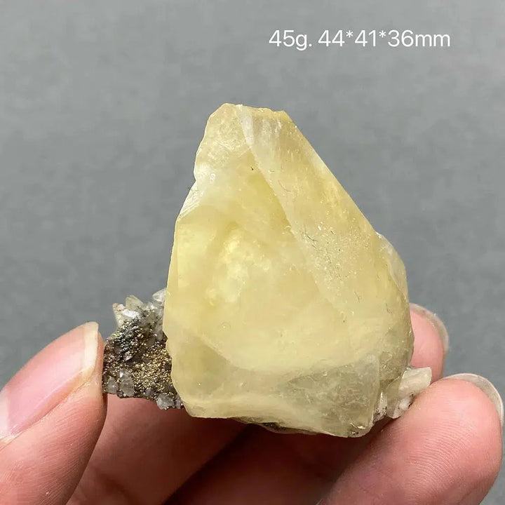 Yellow Calcite Gem Grade Crystal Cluster