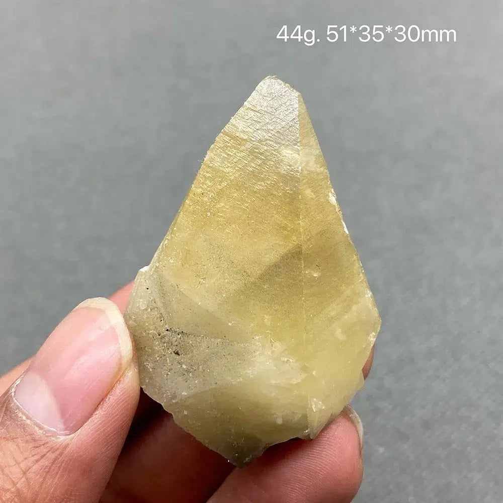 Yellow Calcite Gem Grade Crystal Cluster