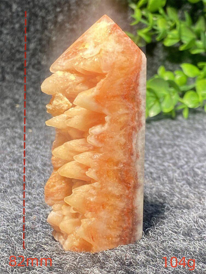 Yellow Calcite 'Raw Edge' Tower