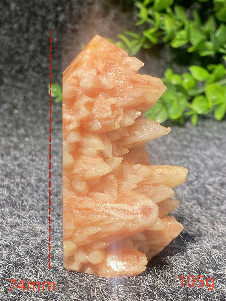 Yellow Calcite 'Raw Edge' Tower