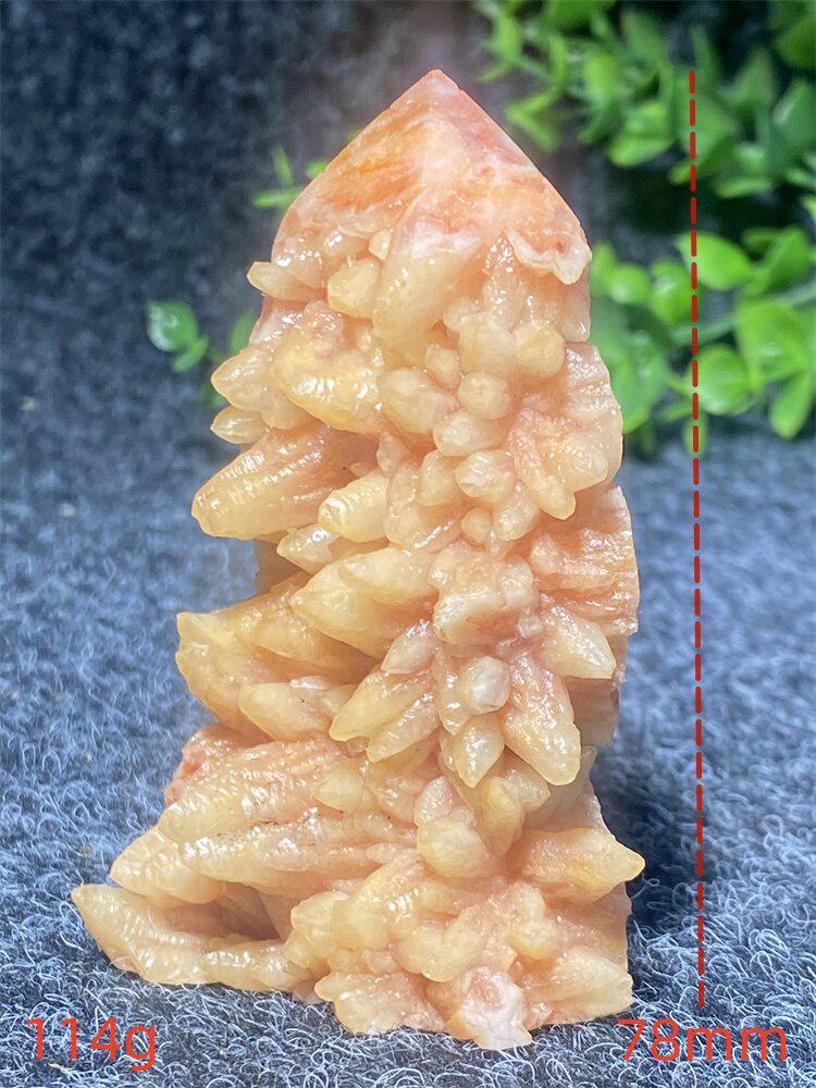 Yellow Calcite 'Raw Edge' Tower