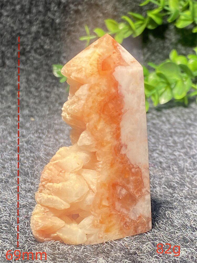 Yellow Calcite 'Raw Edge' Tower