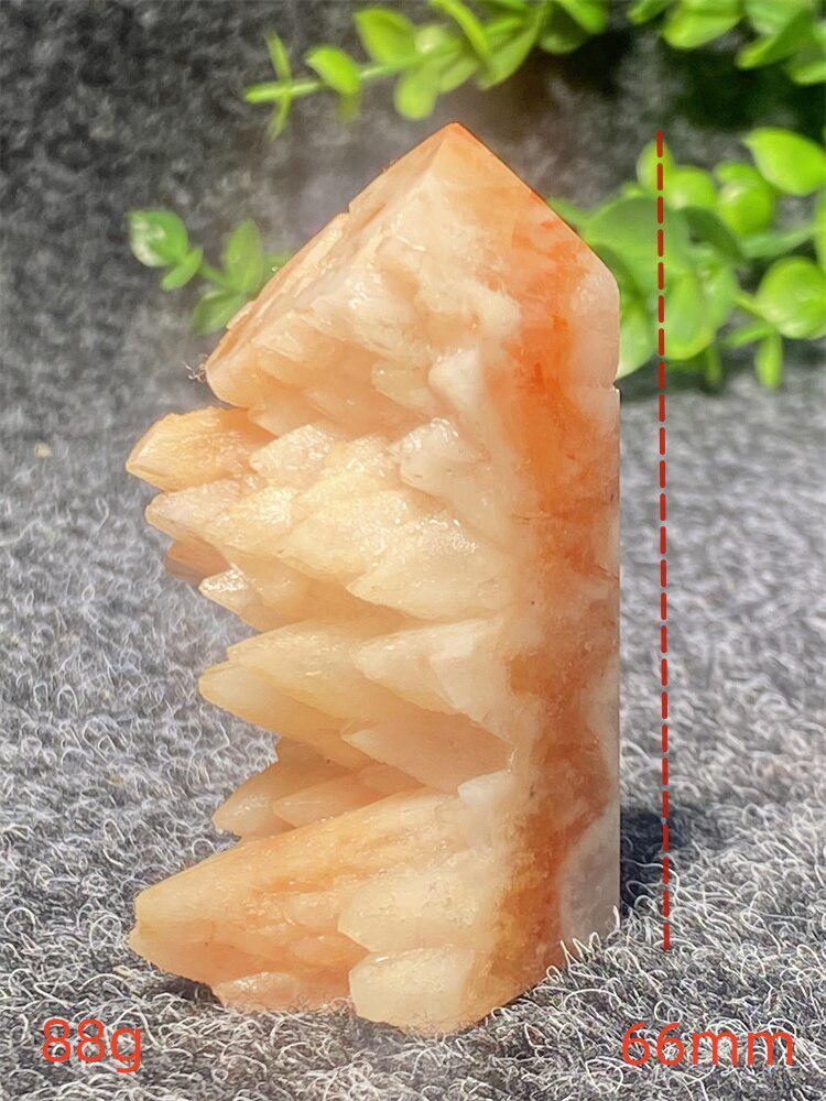 Yellow Calcite 'Raw Edge' Tower