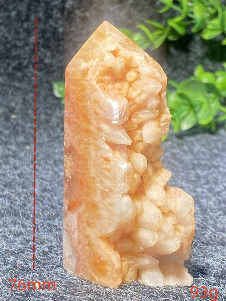 Yellow Calcite 'Raw Edge' Tower