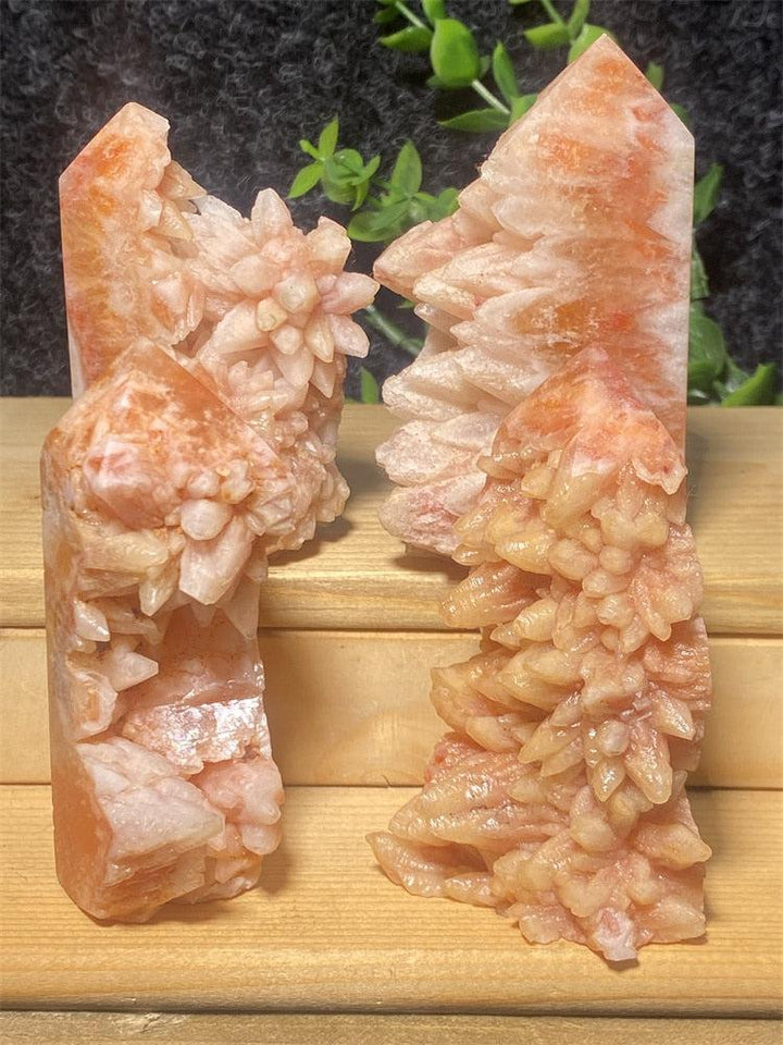 Yellow Calcite 'Raw Edge' Tower