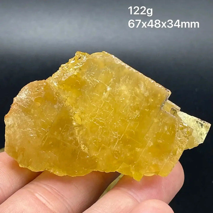 Yellow Fluorite Cube Cluster (Rare)