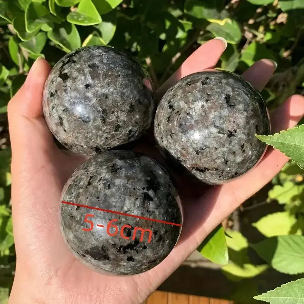 Yooperlite Glowing Crystal Sphere | UV Fluorescent Healing Crystal-Spheres-Ali-Yooperlite-40-45mm-Crystal Destiny