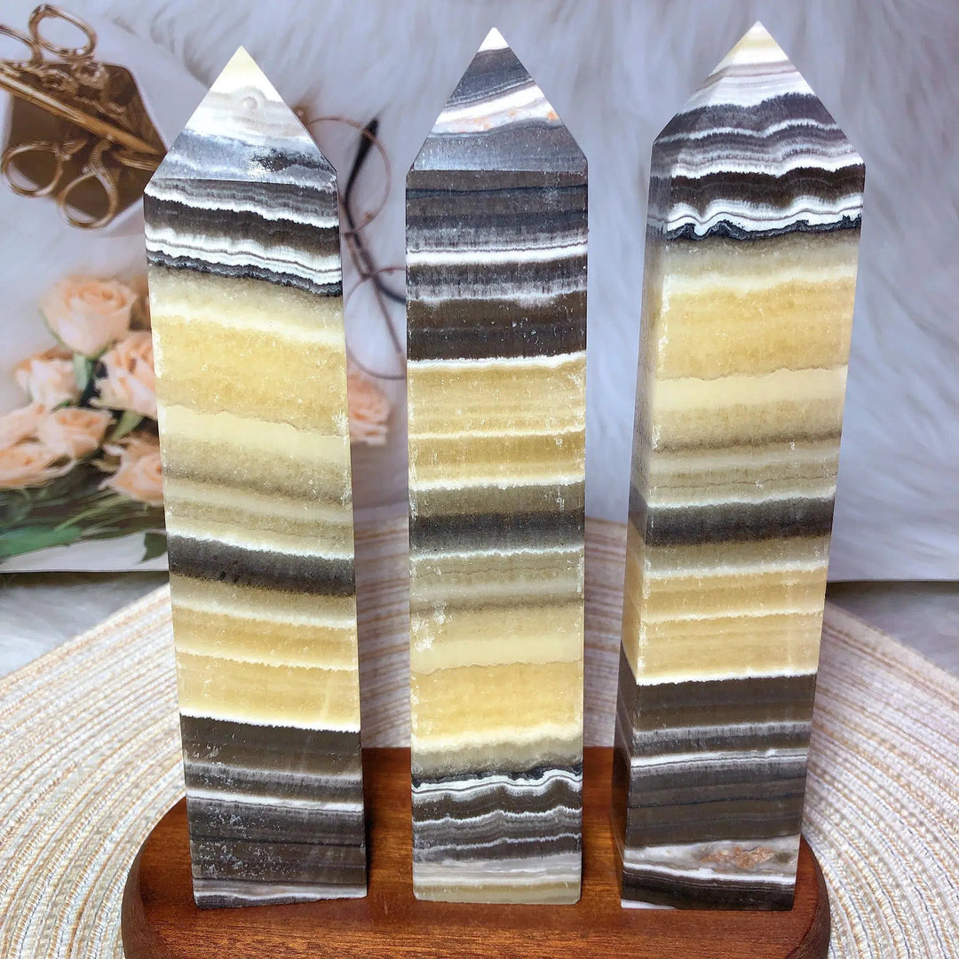 Zebra Calcite Tower